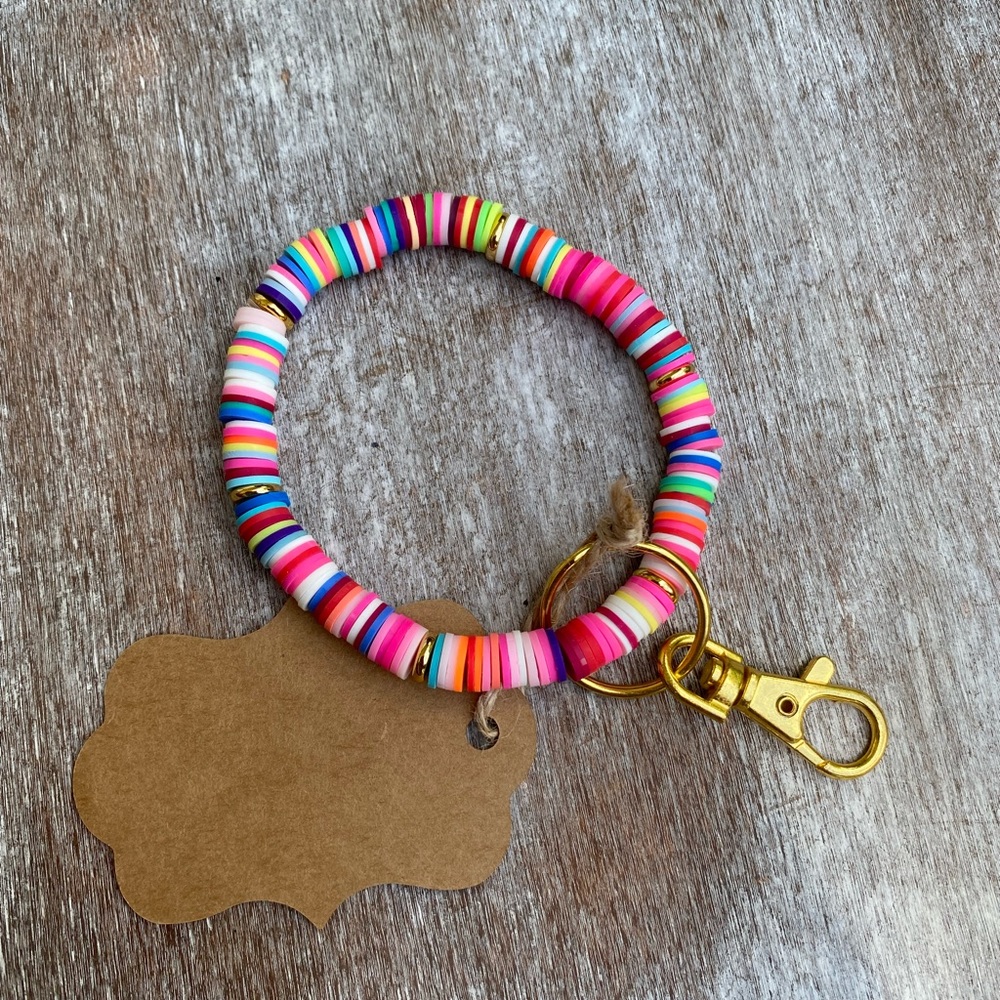 NEW Multicolored Pop Keychain